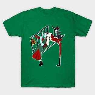 I Saw Mommy Kissing Santa Jack T-Shirt